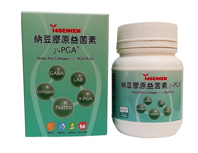 納豆膠原益菌素γ-PGA+ ( Natto Pro Collagen/γ- PGA PLUS) 1