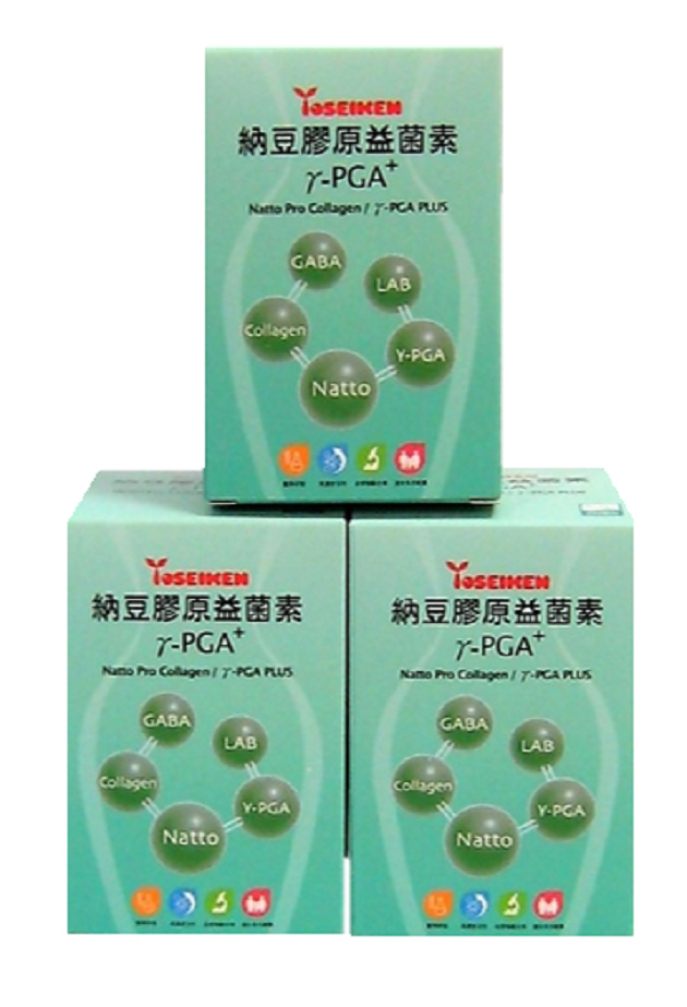 納豆膠原益菌素γ-PGA+ ( Natto Pro Collagen/γ- PGA PLUS) 2