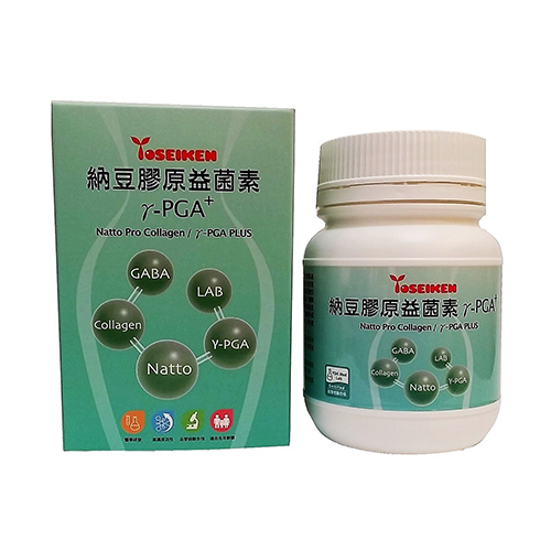 納豆膠原益菌素γ-PGA+ ( Natto Pro Collagen/γ- PGA PLUS)